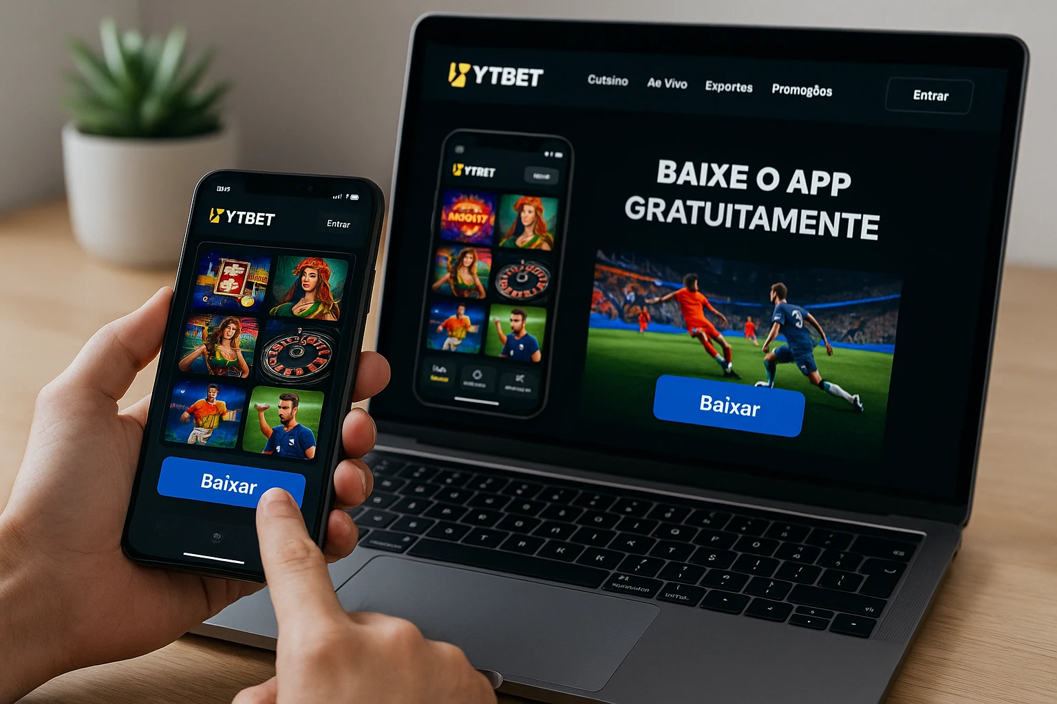 Baixar o YTBET Cassino App