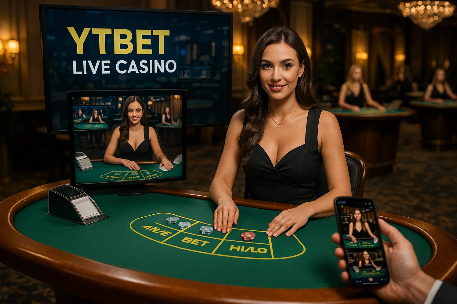 O YTBET Live Casino lança promoções regularmente