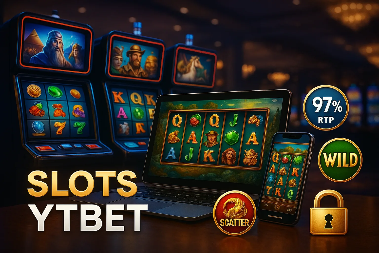 Explore o mundo das slot machines no YTBET Casino